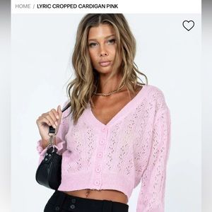 Princess Polly purple/pink sweater